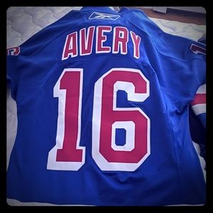 New York Rangers Sean Avery Jersey